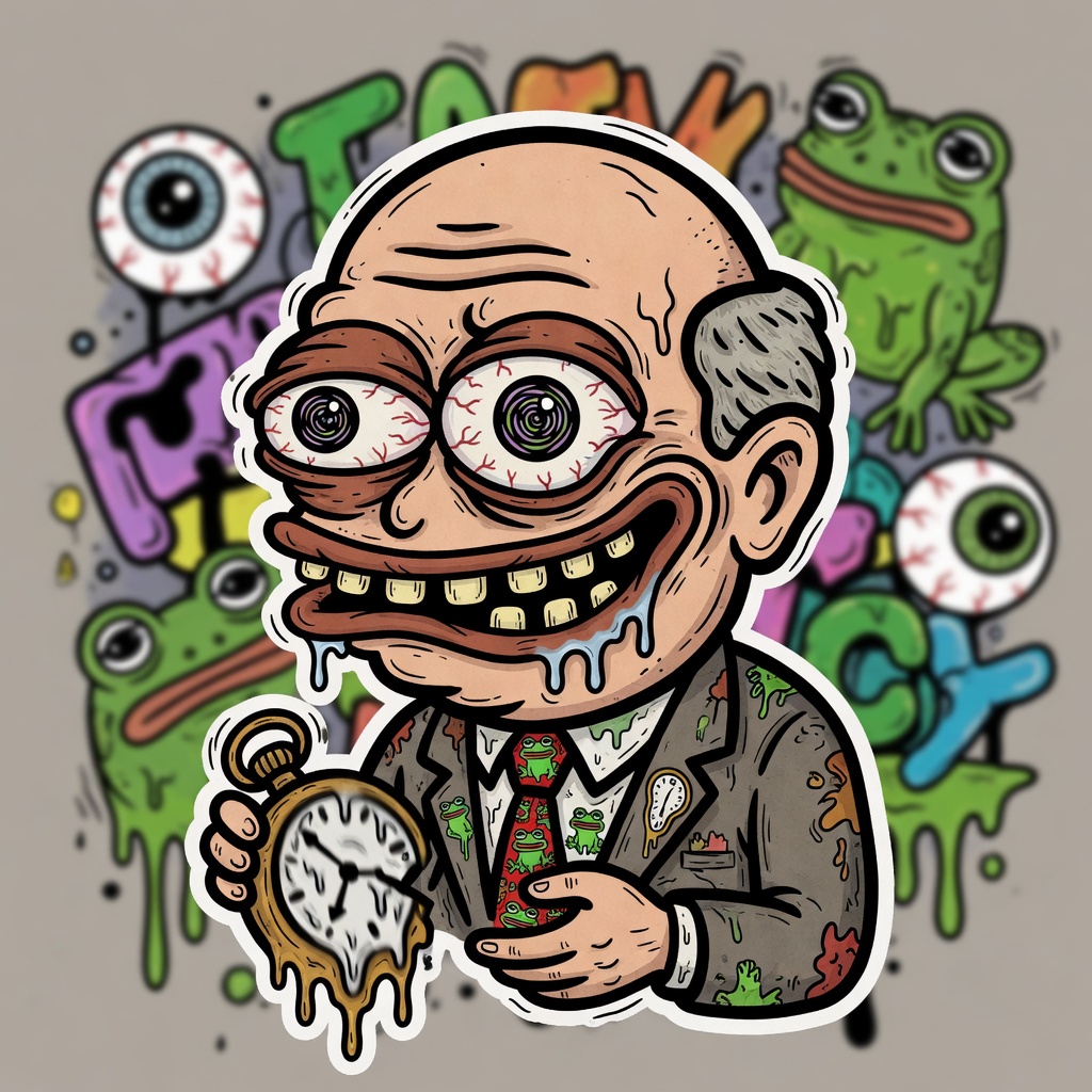 graffiti powell sticker